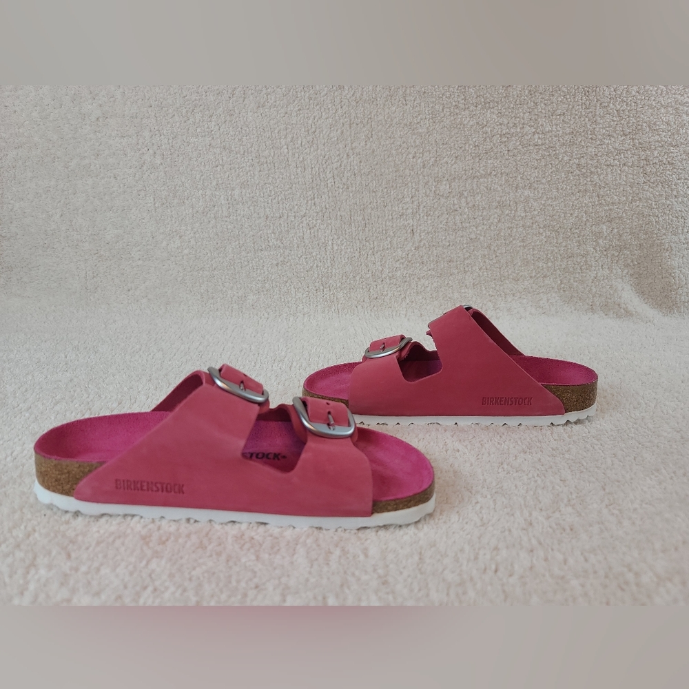 BIRKENSTOCK ARIZONA BIG BUCKLE FUCHSIA 37 Eur/ 6-6.5 US - Picture 8 of 9